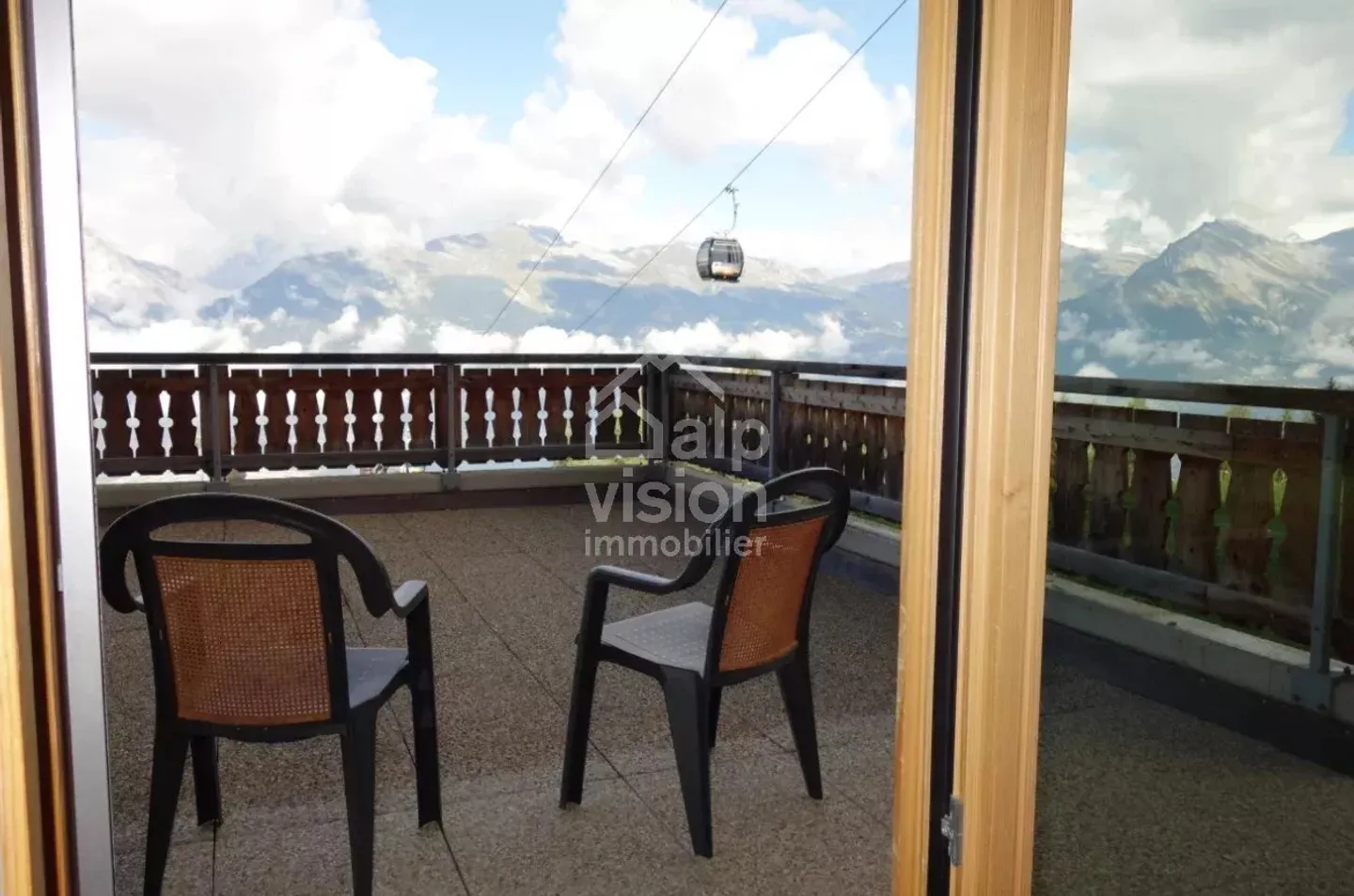 Charmante Wohnung in Veysonnaz - Foto 10 von 12