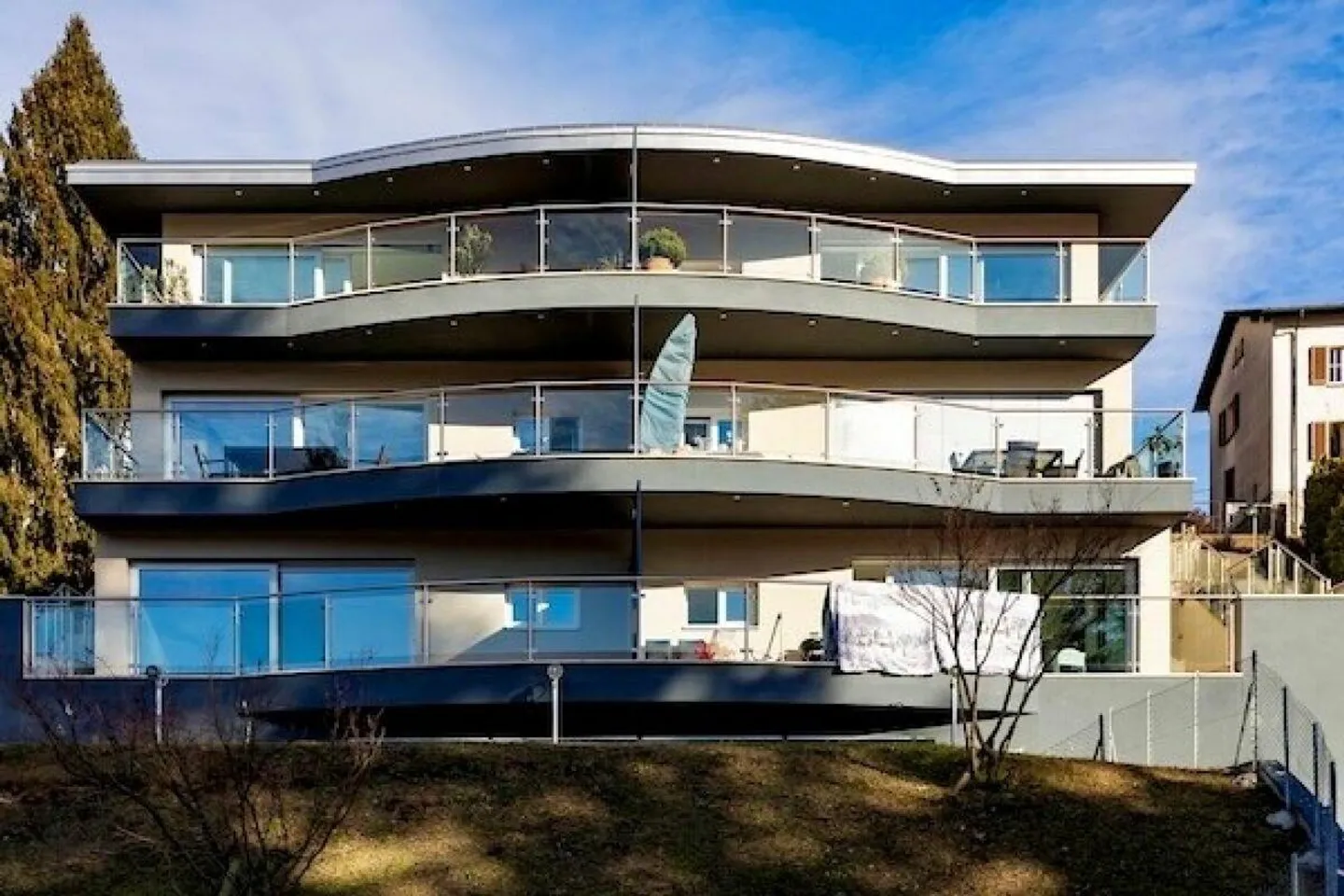 Penthouse 3.5 pièces à Ponte Tresa - Photo 2 sur 13