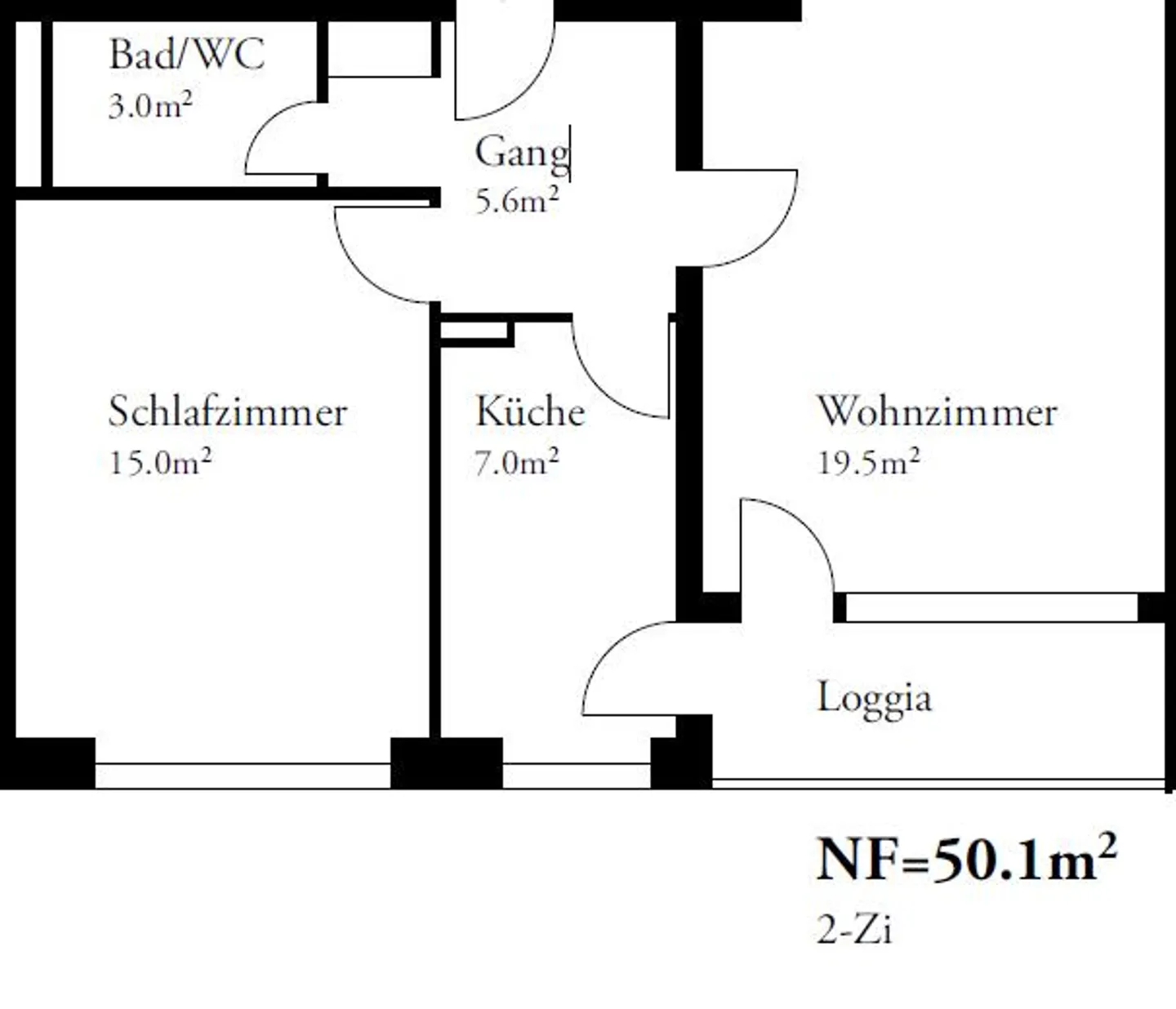 Appartamento confortevole con 2 camere al piano rialzato a Basilea in affitto - Foto 10 di 10