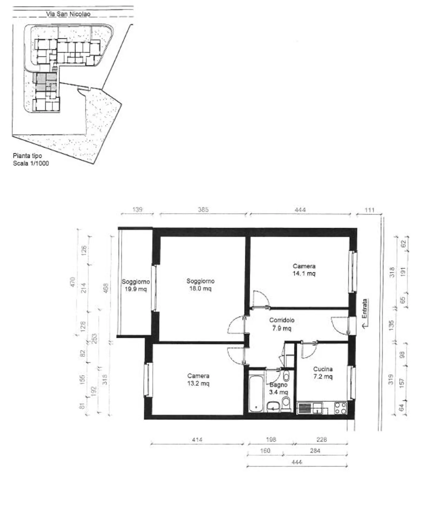 3.5 Zimmer komplett renoviert in Tenero - Foto 14 von 14