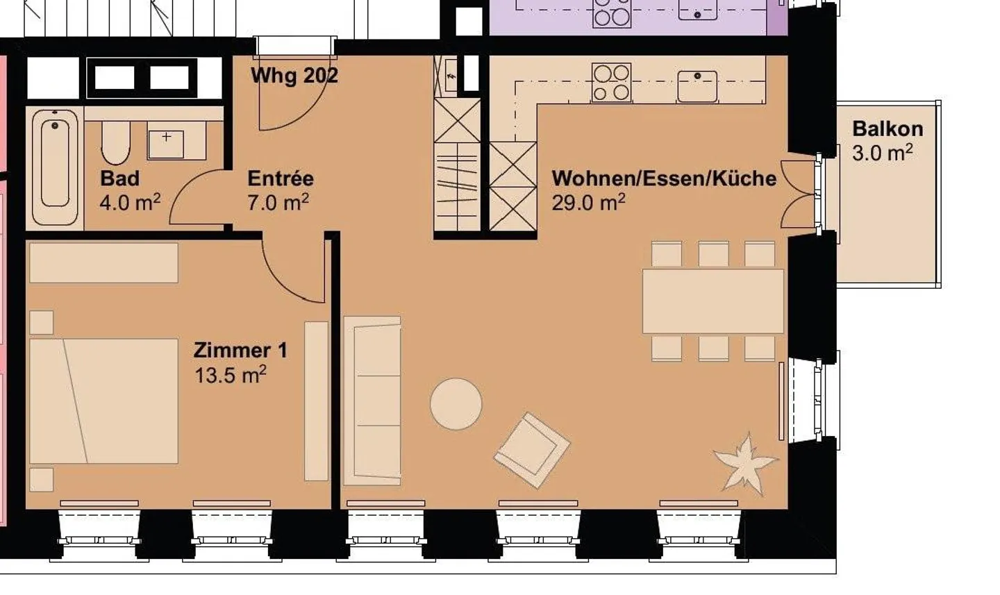 Schöne Wohnung zu Vermieten - Foto 4 von 4