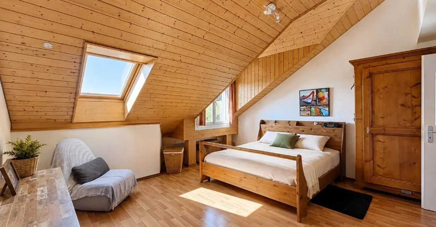 Duplex lumineux aux volumes généreux au coeur du Jorat - Foto 8 di 10