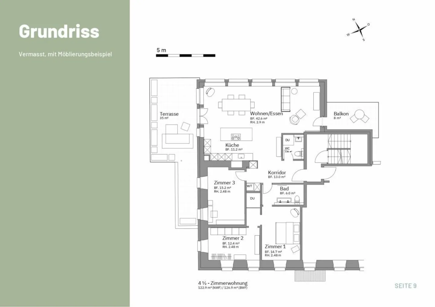 Limmatfluss Wohnung - Foto 3 von 31