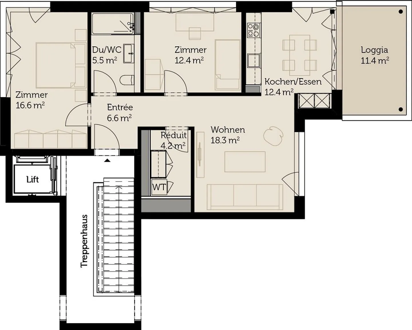 Top modern bright apartment! - Photo 9 of 9