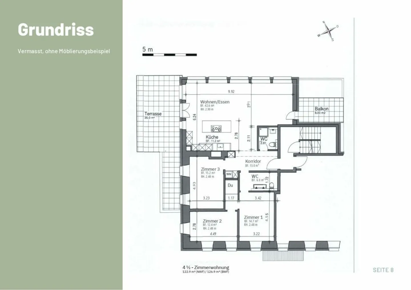 Limmatfluss Wohnung - Foto 5 von 31