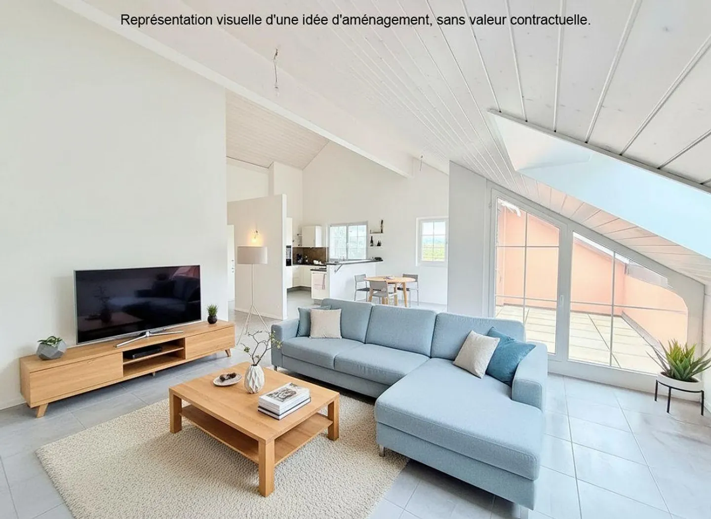 Magnifique Appartement en Attique - Photo 5 sur 13