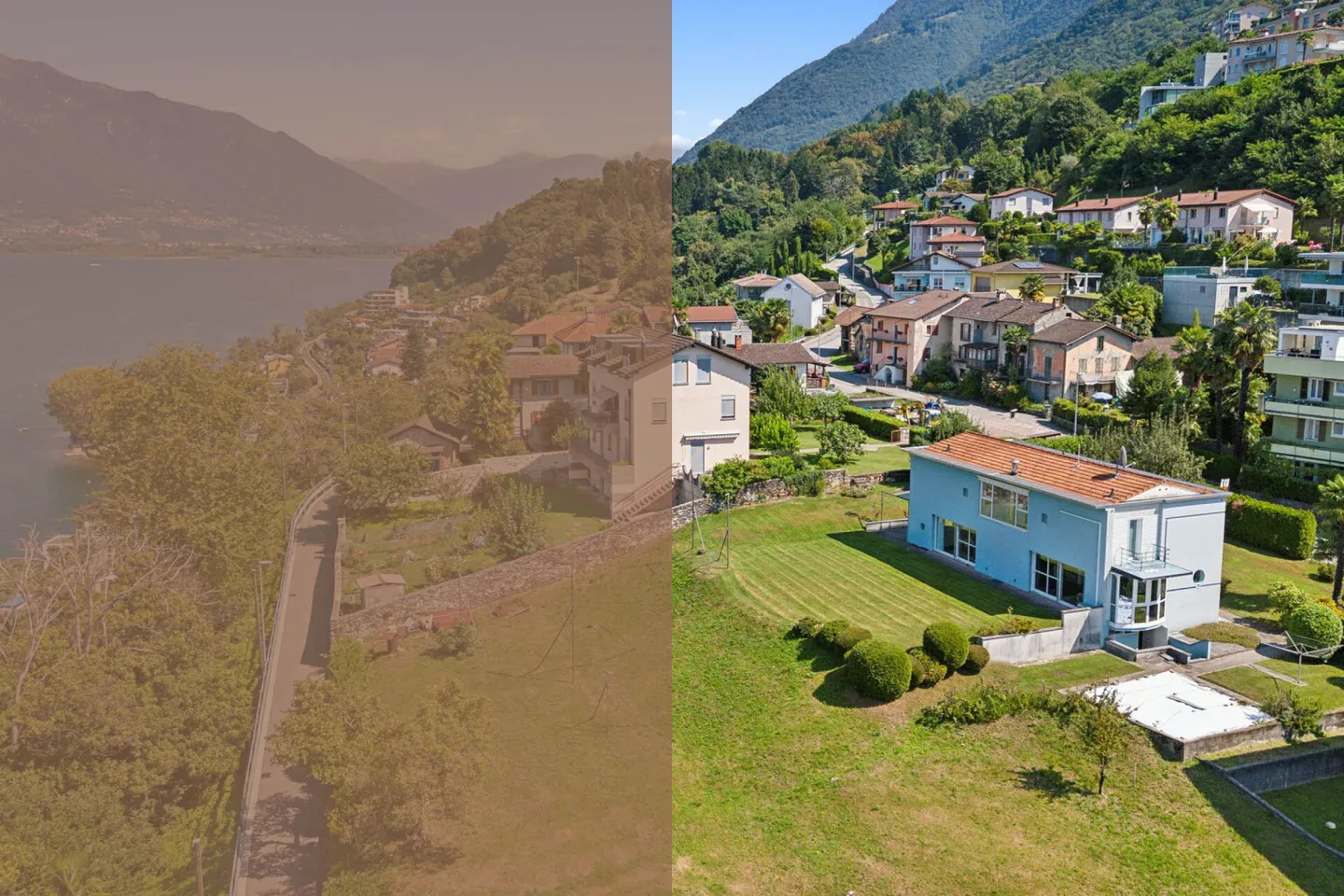 Casa unifamiliare indipendente di 5,5 locali con splendida vista sul lago - Foto 1 di 9