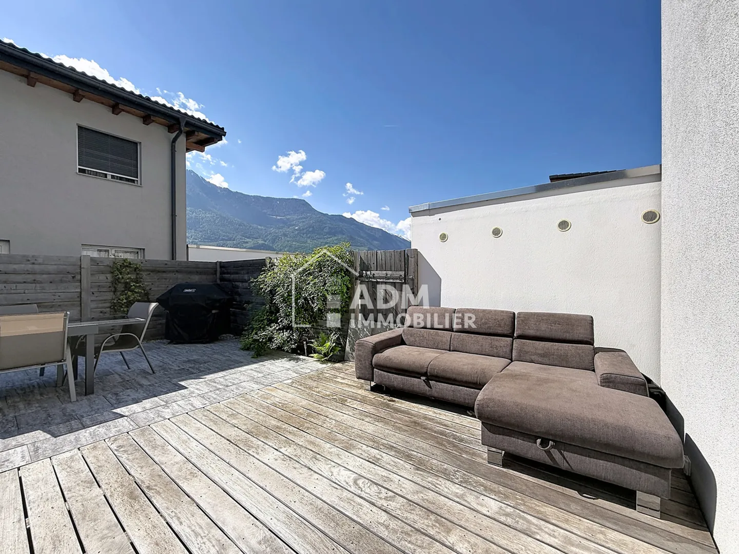 Saillon, maison mitoyenne avec 4,5 pièces et 50 m2 d'espace extérieur privé - Photo 12 sur 14