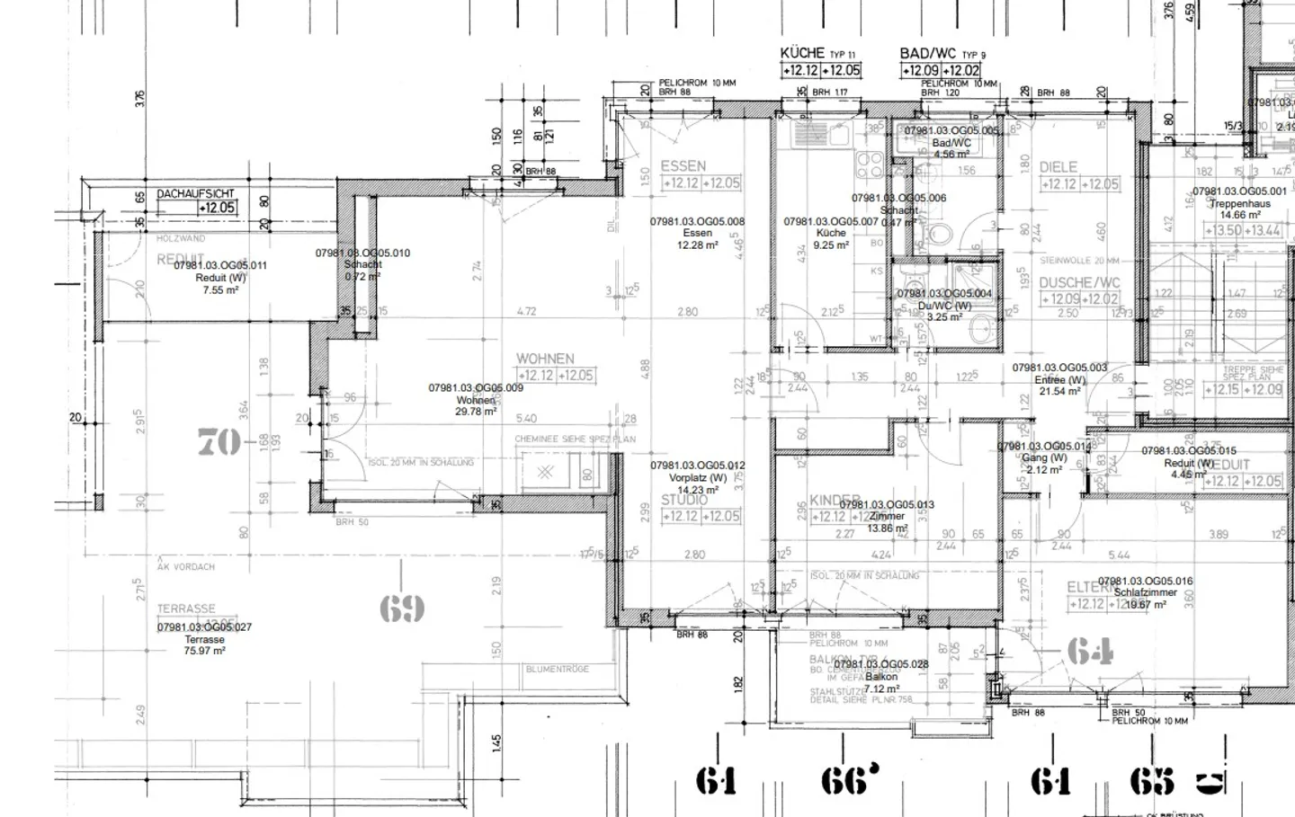 Grosszügige Wohnung mit Terrasse - Foto 7 von 7