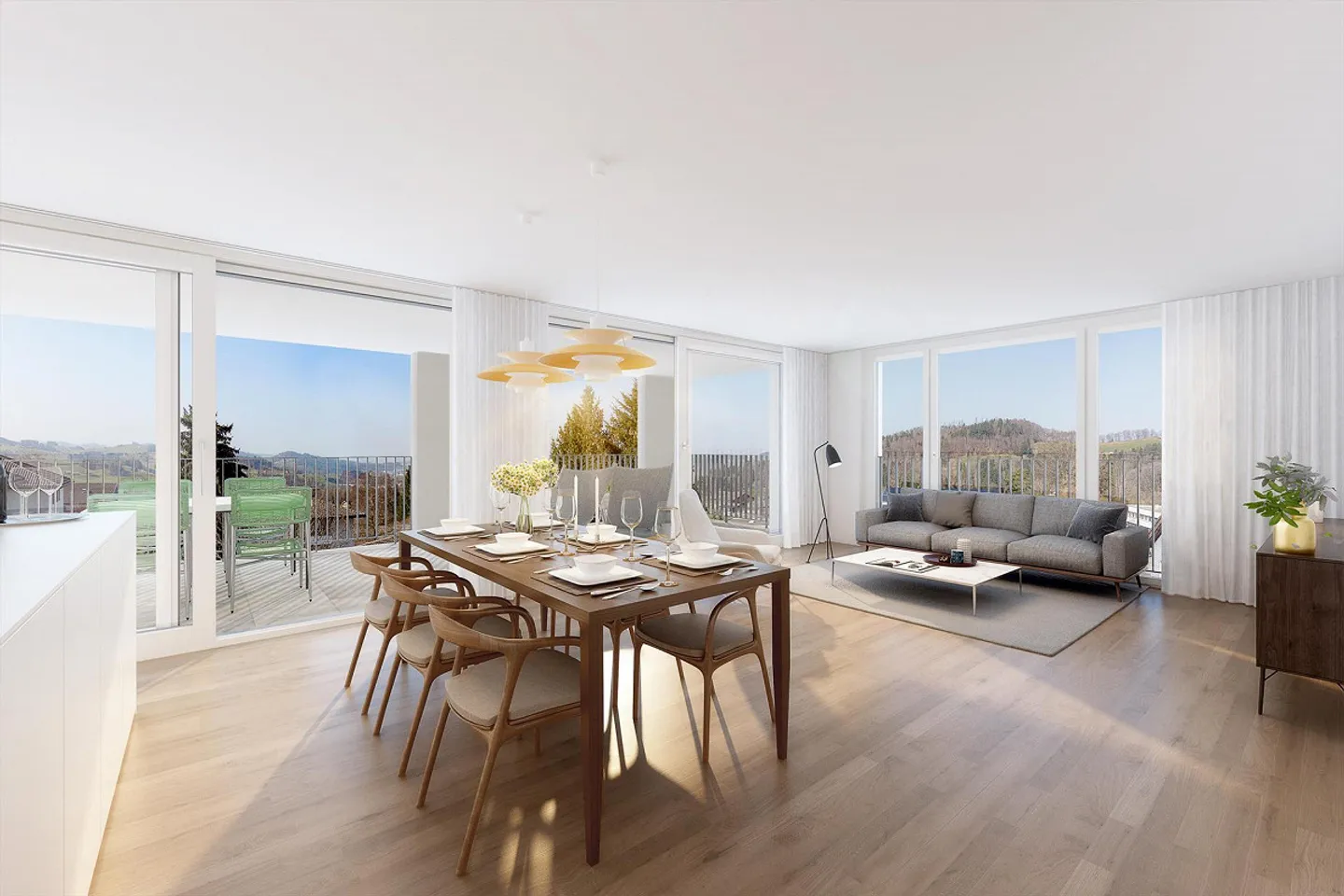 «Collina» - Appartamento nuovo 4½ locali con giardino - Foto 3 di 6