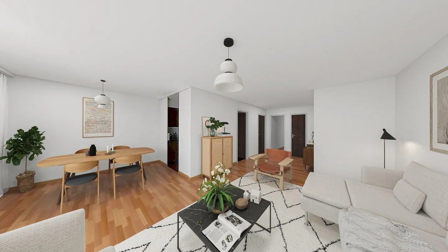 AgentSelly - Bright 2.5-Room Apartment with Great Potential - Photo 1 of 13