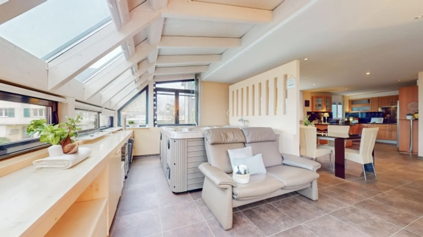 GRANDE APPARTAMENTO DUPLEX CON STUDIO IN AFFITTO - Foto 4 di 8