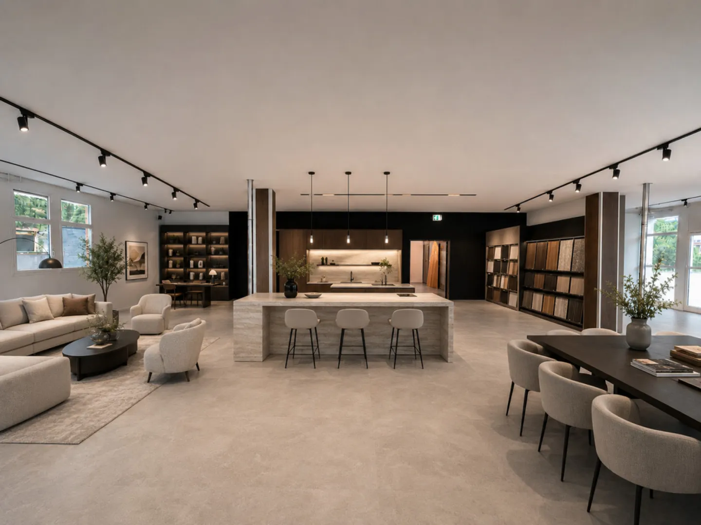 Espace de vente ou showroom, bureau et entrepôt sous un même toit - espaces commerciaux polyvalents à Zug - Photo 6 sur 8