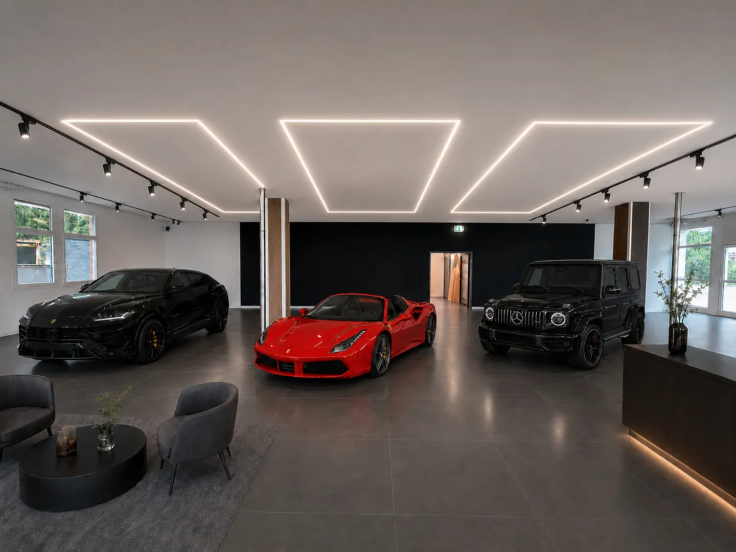 Espace de vente ou showroom, bureau et entrepôt sous un même toit - espaces commerciaux polyvalents à Zug - Photo 7 sur 8