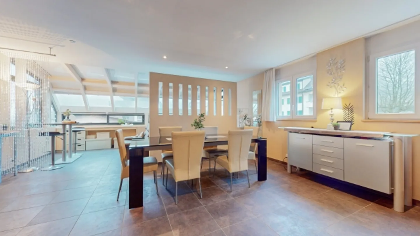 GRANDE APPARTAMENTO DUPLEX CON STUDIO IN AFFITTO - Foto 5 di 8