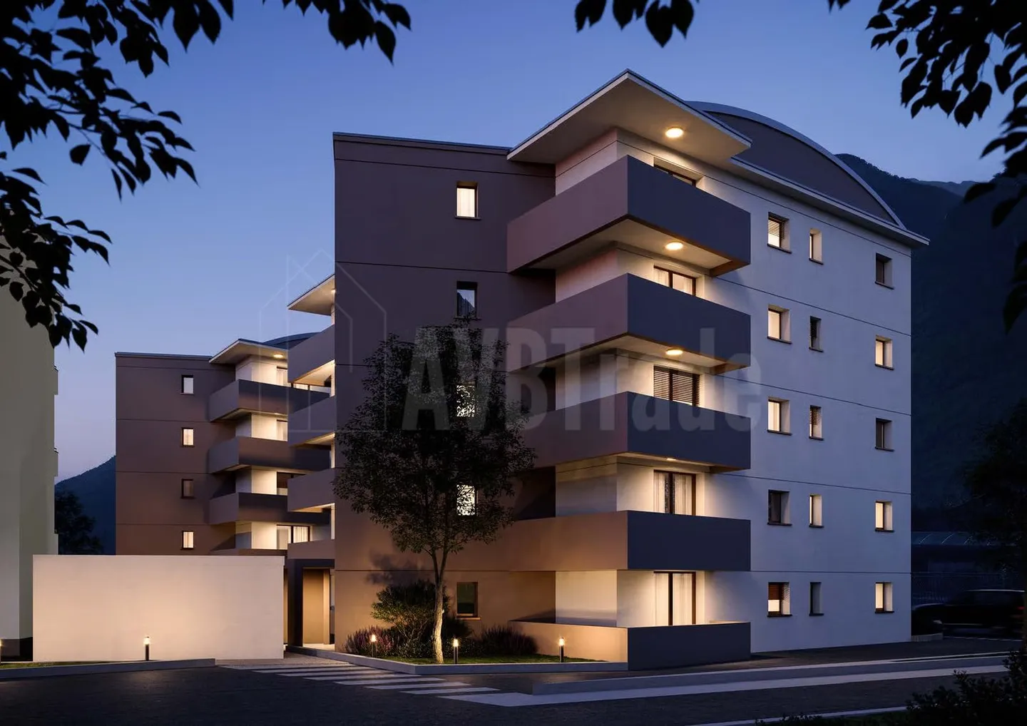 Residence in the Park, Penthouse 3.5 Rooms with Large Terrace, Biasca - Photo 1 of 8