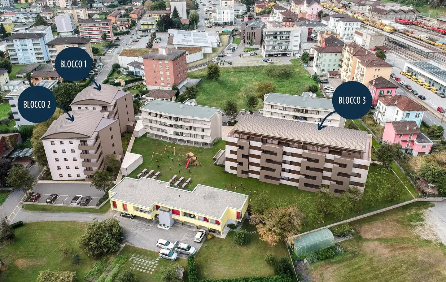 Residence in the Park, Penthouse 3.5 Rooms with Large Terrace, Biasca - Photo 5 of 8
