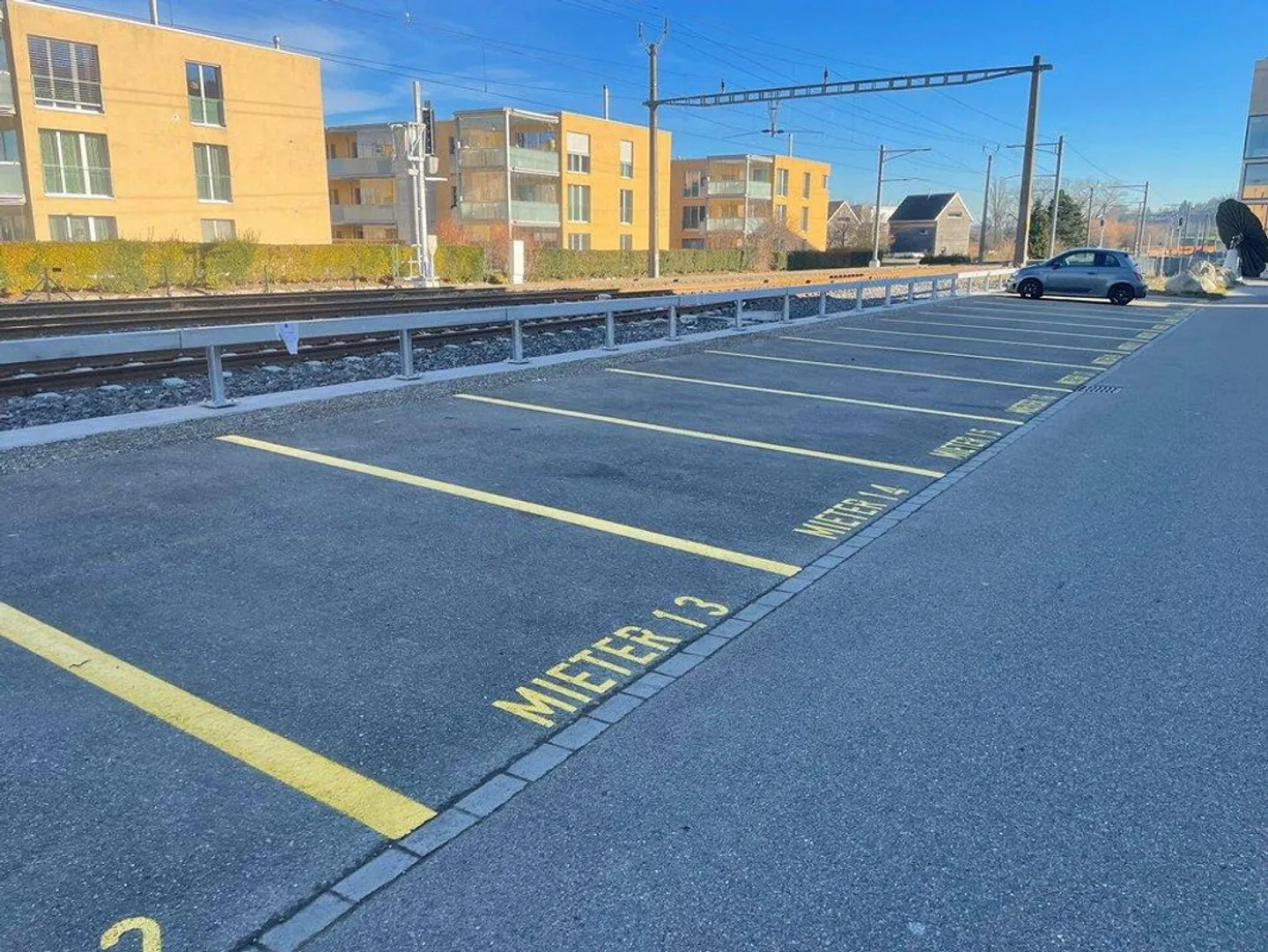 Posto auto alla stazione ferroviaria di Ermatingen - Foto 1 di 1
