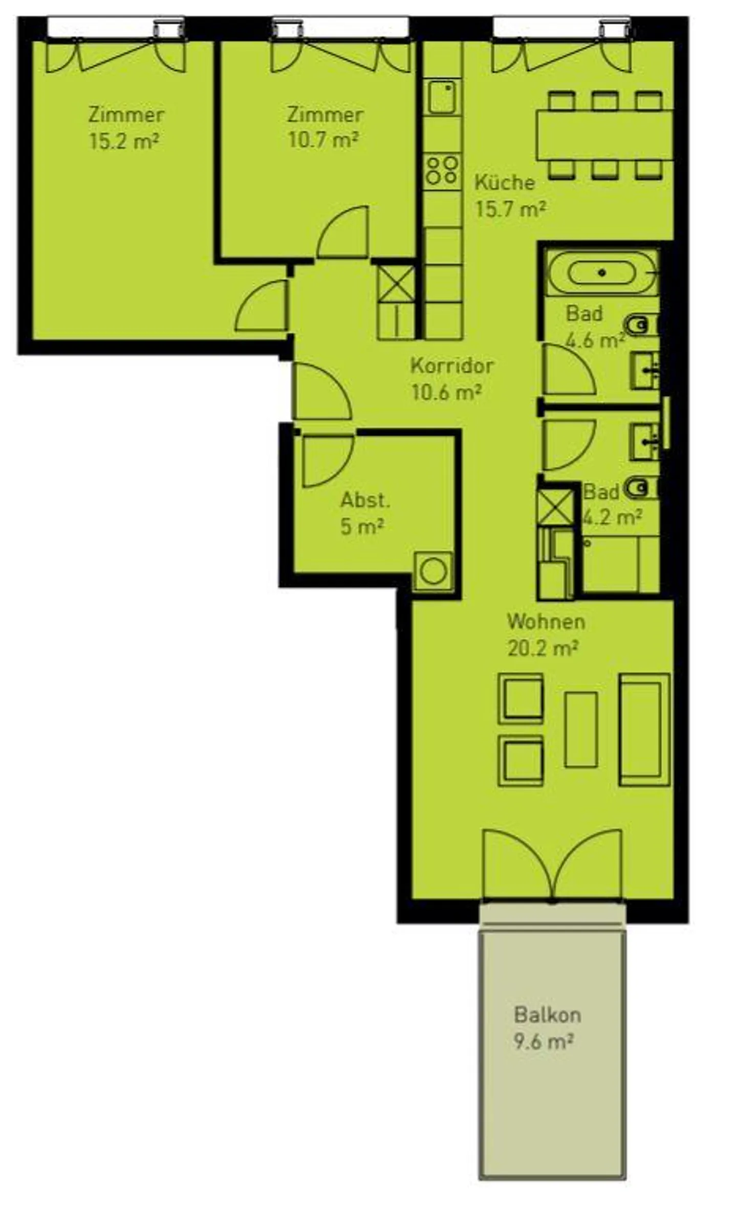 Charmante Wohnung in Thun - Foto 11 von 11