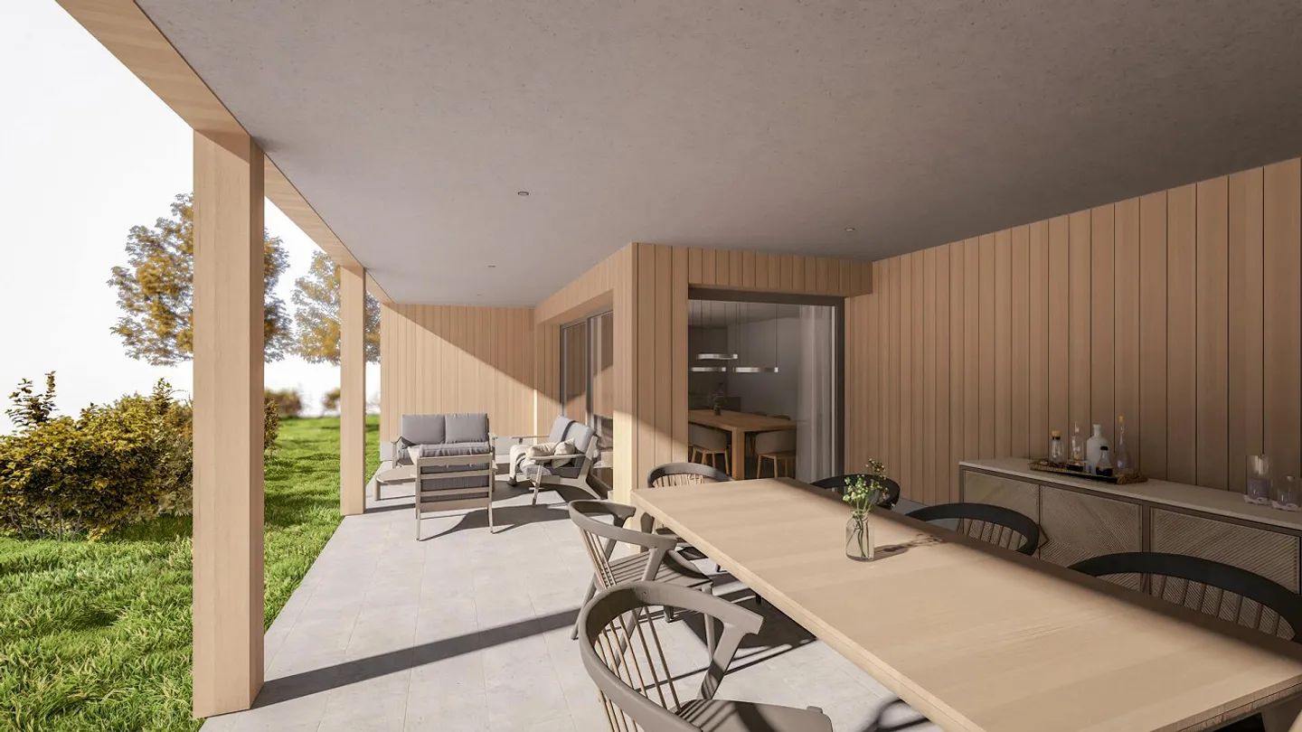 Appartamento con giardino con ampio spazio abitativo e verde - Foto 2 di 7