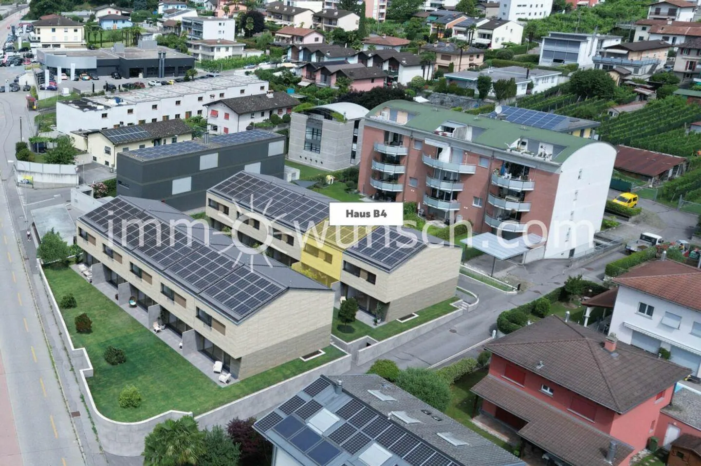 Modern 4 ½ Room New Building in Gordola: House B4 including 2 Parking Spaces - Photo 5 of 6