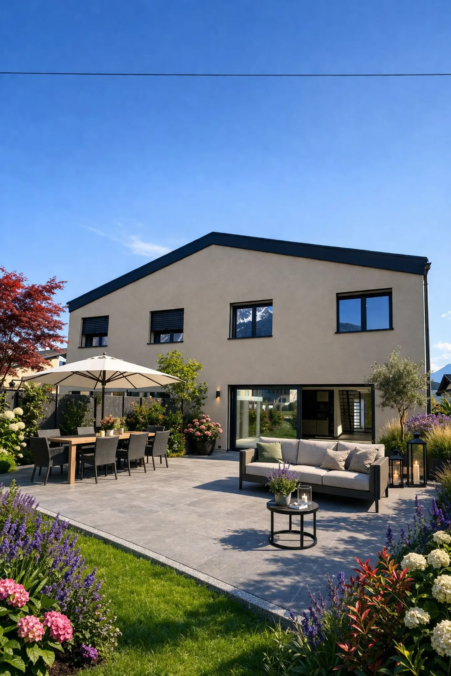 Neue Doppelhaushälfte - Foto 1 von 4