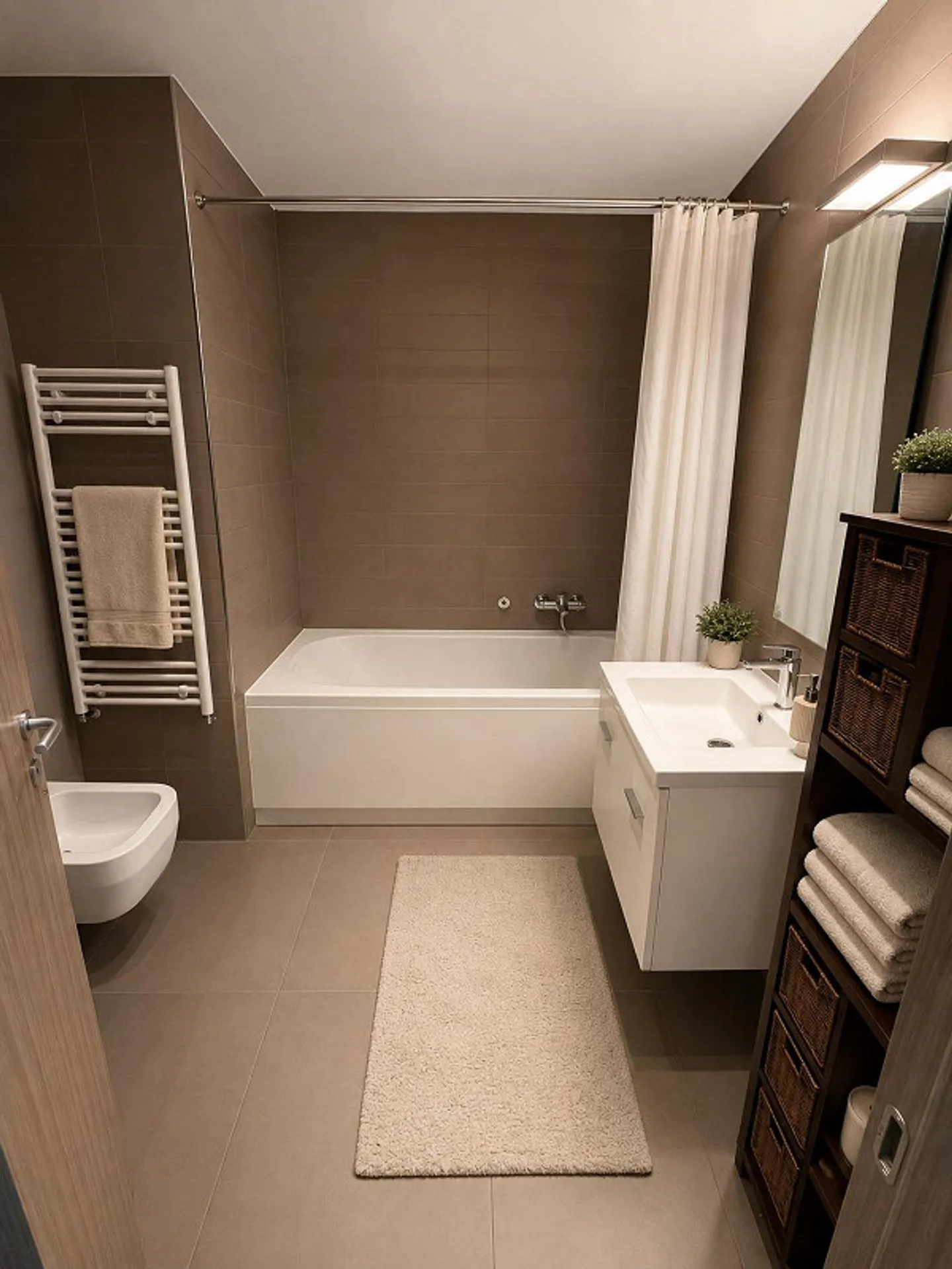 Elegante Wohnung in Massagno - Foto 5 von 6