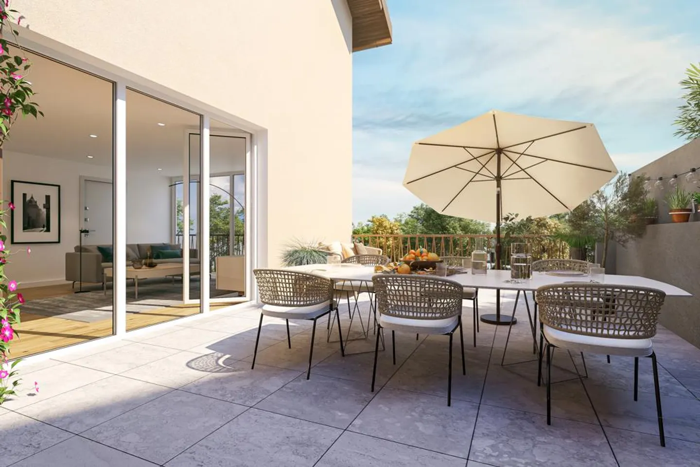 Modernes Einfamilienhaus mit Terrasse - Foto 12 von 14