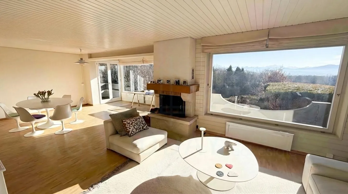 Maison de rêve à Genolier avec vue majestueuse sur le Mont Blanc - Photo 4 sur 13