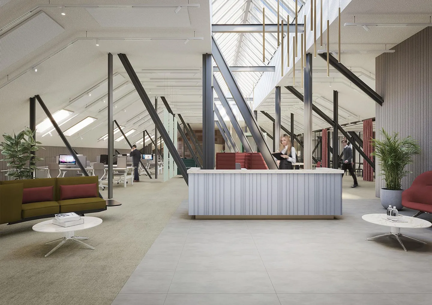 Einzigartige Büroflächen in Zürich - Foto 1 von 4