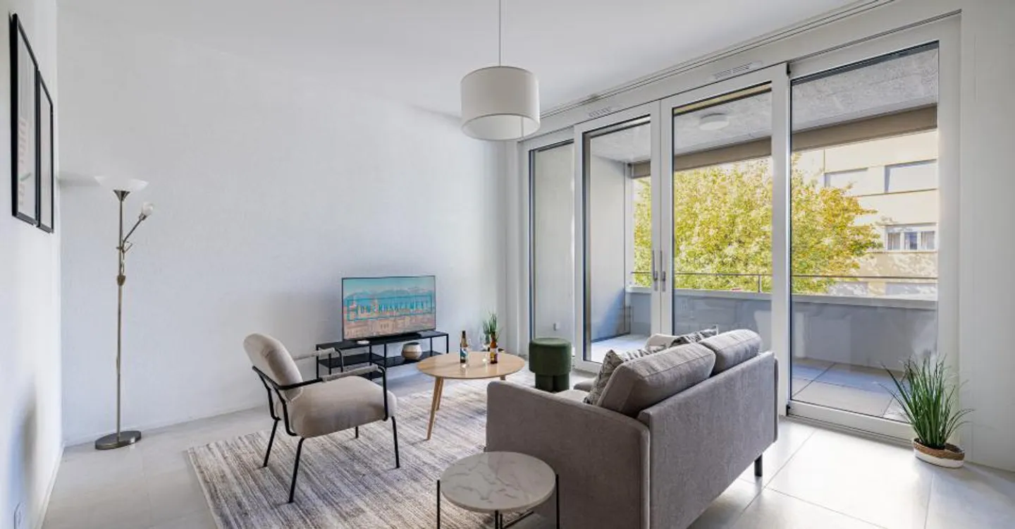 Appartement moderne 1 chambre avec balcon à Crissier -- Lausanne - Photo 1 sur 7