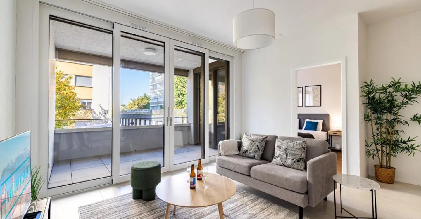 Appartement moderne 1 chambre avec balcon à Crissier -- Lausanne - Photo 2 sur 7