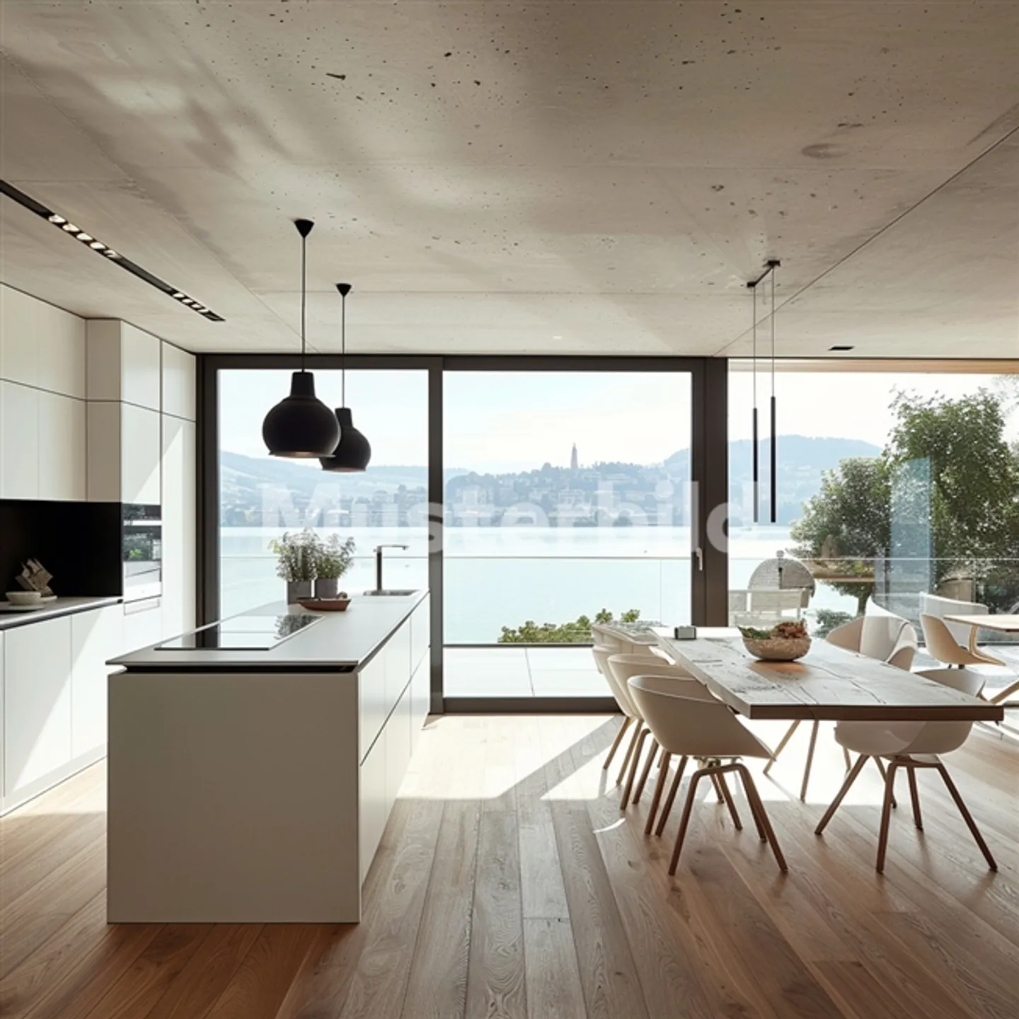 Exchange Property Modern 5.5-Room Apartment in Idyllic Location in Maur - Photo 3 of 6