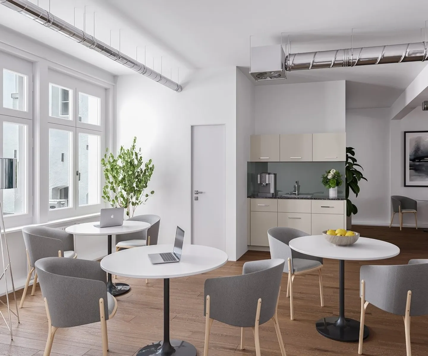 Moderne Open-Space-Bürofläche im Stadtzentrum - Foto 5 von 9
