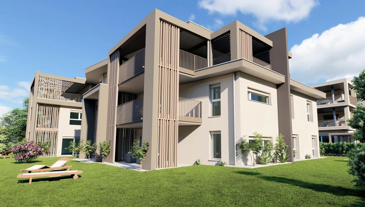 Nuovo appartamento con grazioso giardino in zona tranquilla e s - Foto 5 di 13