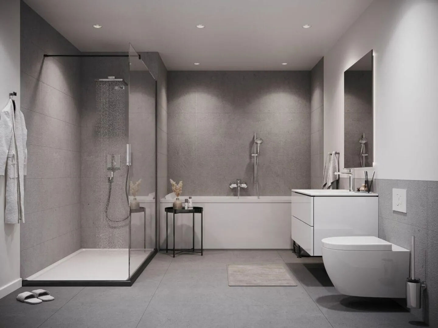 Appartement neuf 3.5 pièces n° 1 au rez-de-chaussée - Photo 7 sur 13