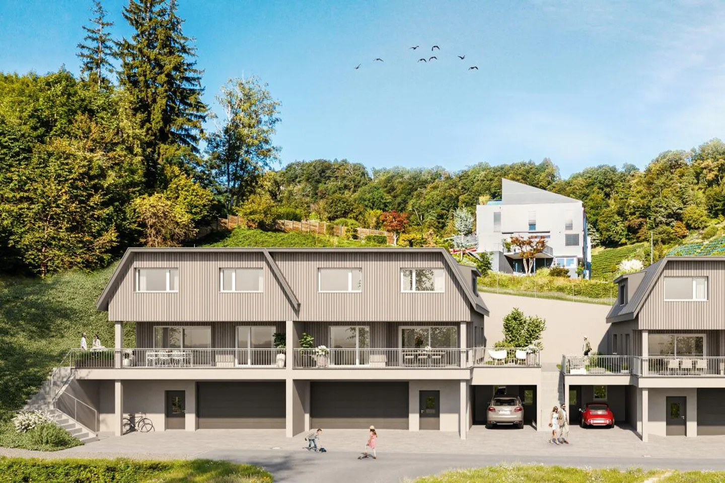 Neubau Doppeleinfamilienhäuser - Wohnen mit Weitblick - Foto 11 von 13