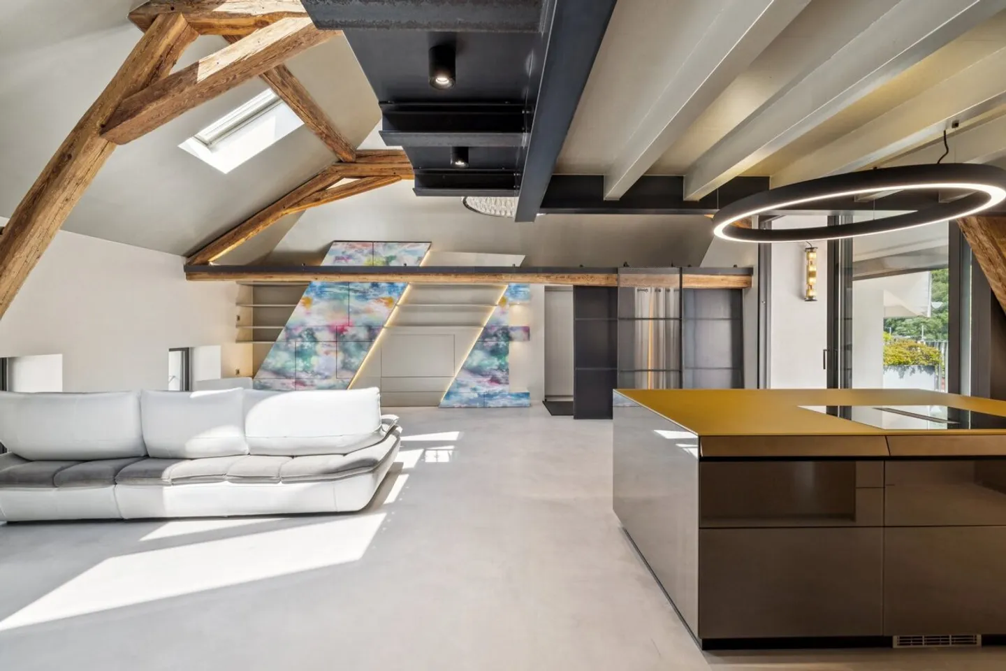 Fascino e modernità in mansarda nel cuore di Martigny - Foto 5 di 18