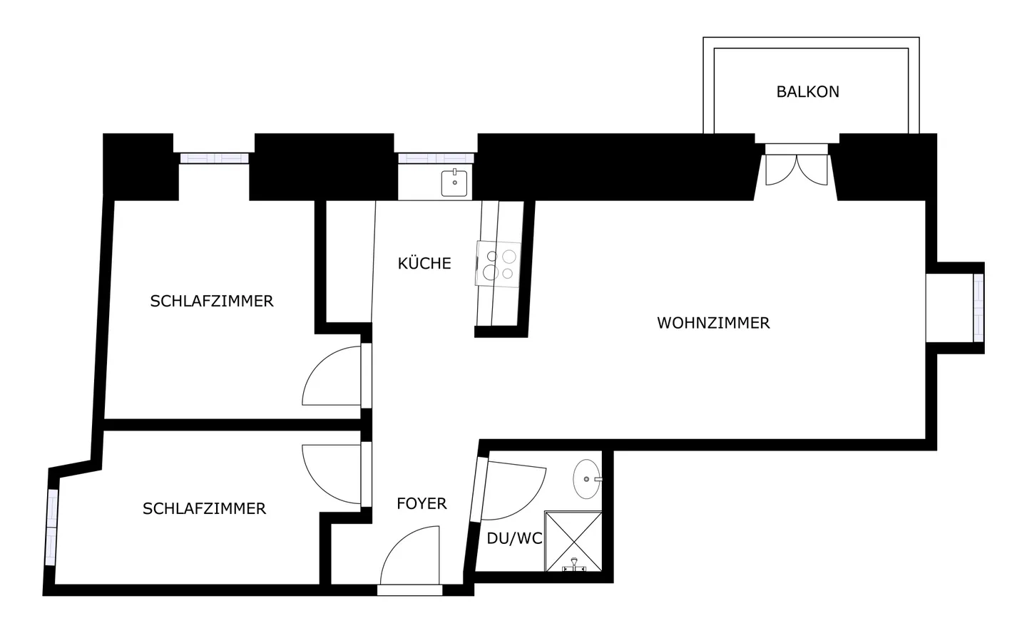 Appartement lumineux et accueillant avec beaucoup de charme au centre du village - Photo 5 sur 11