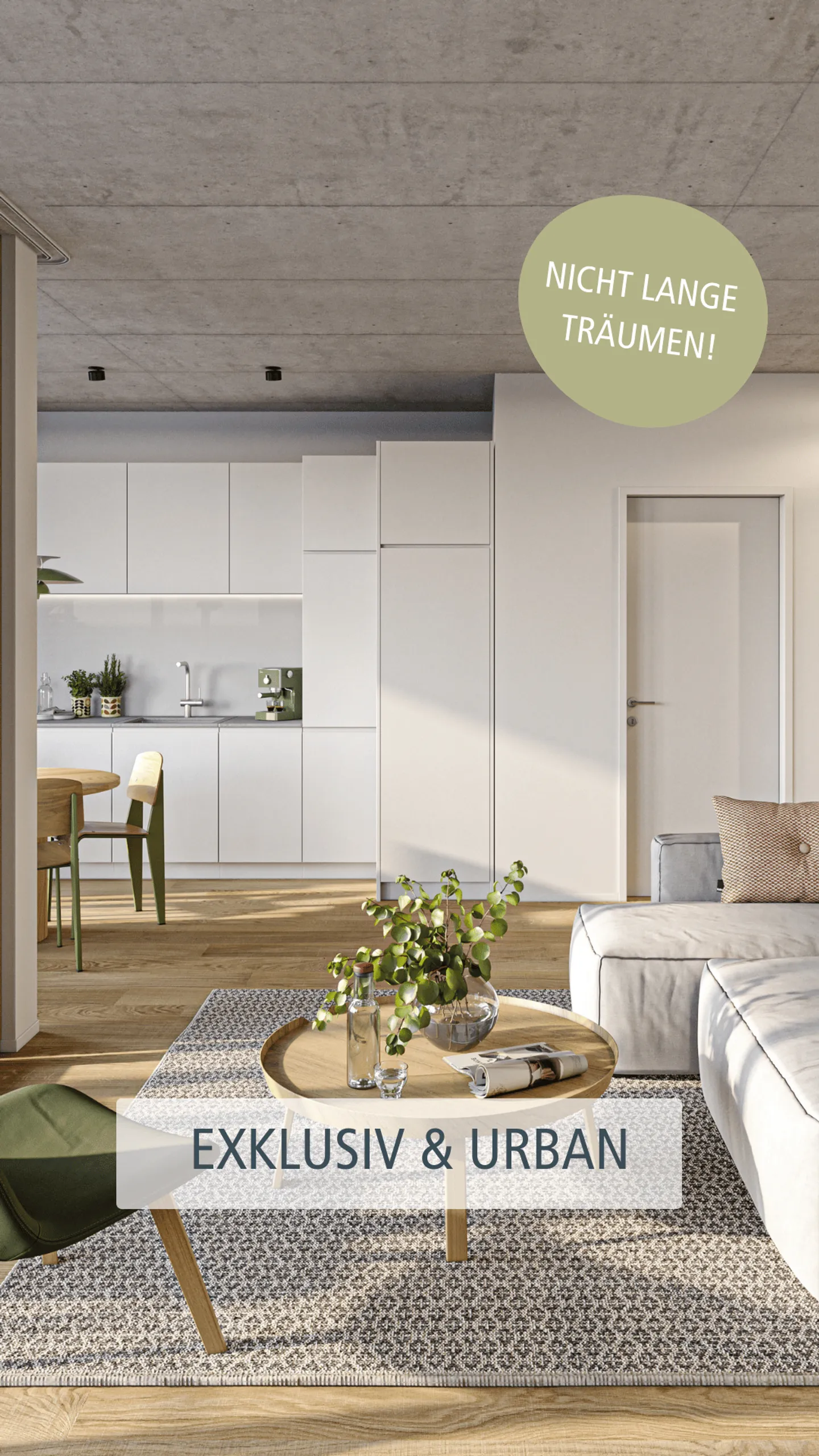 Appartement de 3,5 pièces W8 avec 83m2 de surface habitable dans un nouveau bâtiment moderne à Oberwil - Photo 1 sur 4