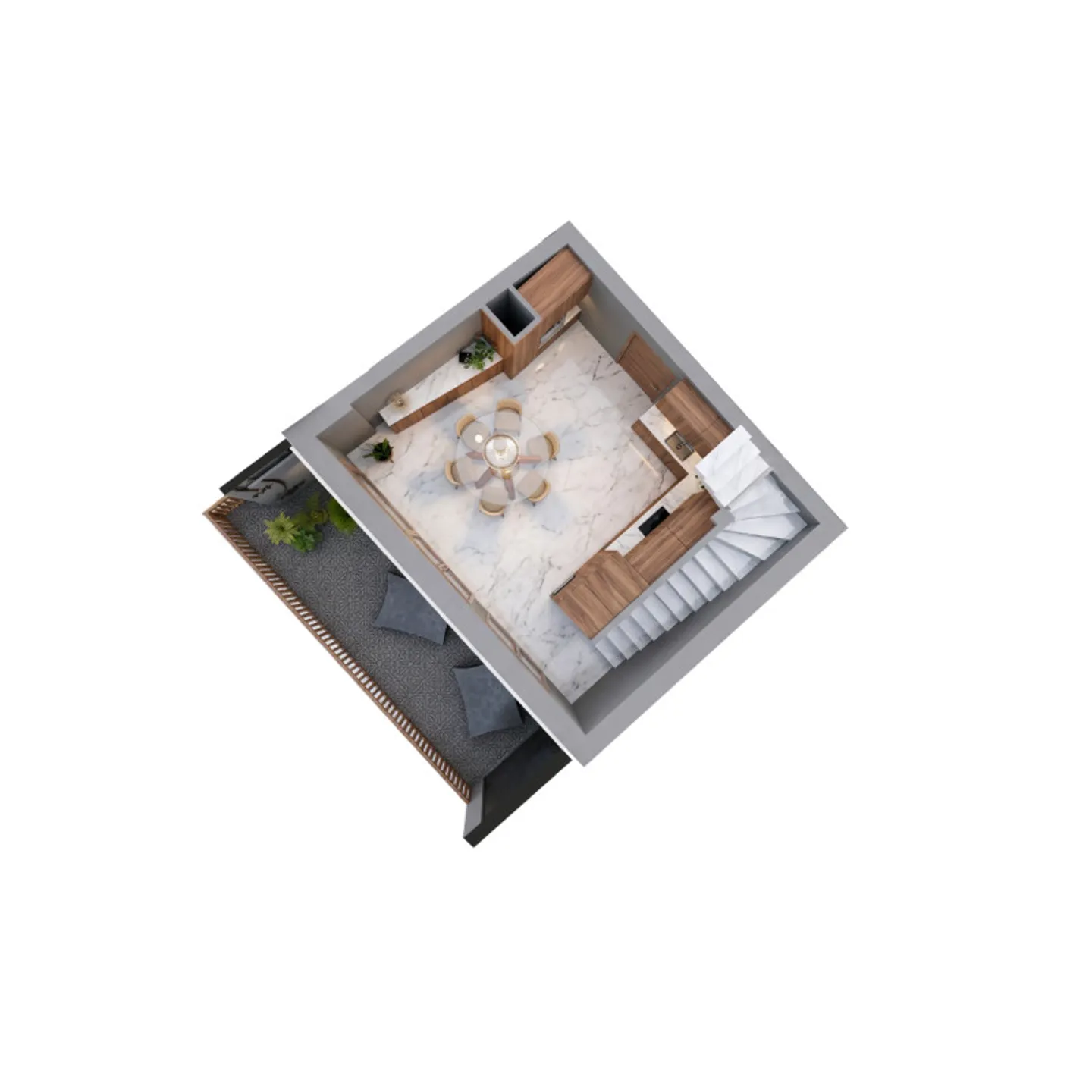 NEW Large Duplex 3.5 rooms with panoramic view at a controlled budget lot 303 - Photo 3 of 9