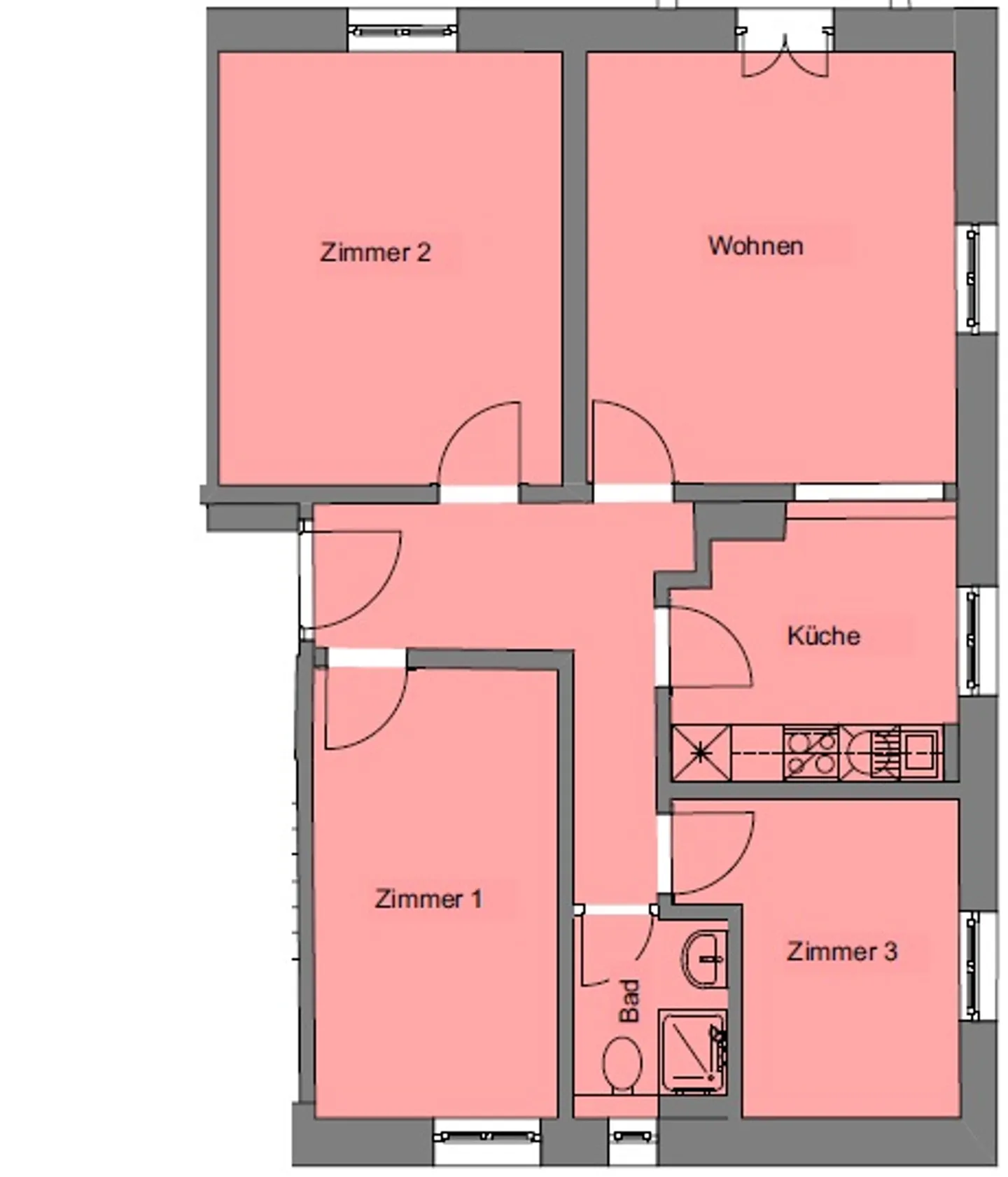 Appartement Charmant avec Cuisine Moderne - Photo 11 sur 11