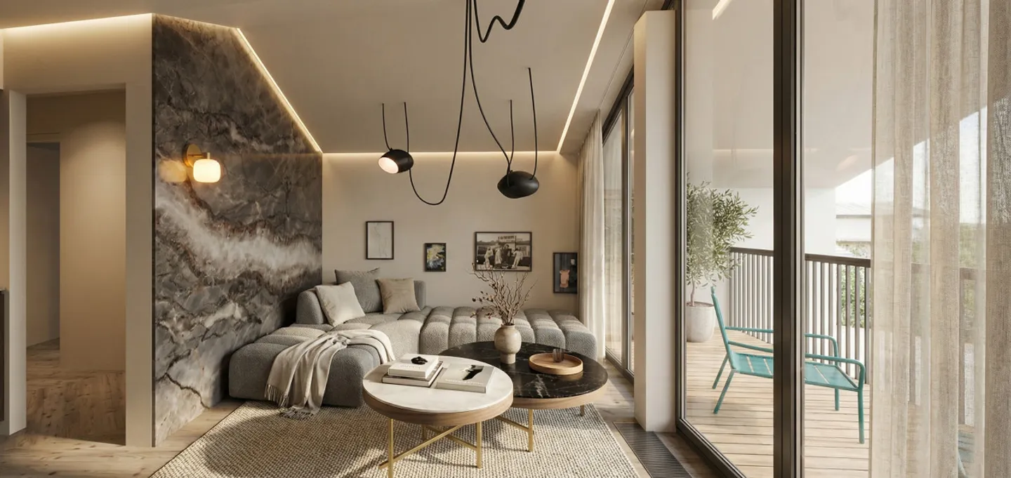 NEW Large Duplex 3.5 rooms with panoramic view at a controlled budget lot 303 - Photo 7 of 9