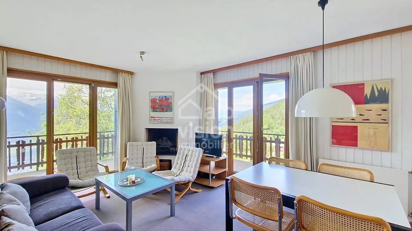 3,5 ZIMMER HELLER ECKWOHNUNG & NAHE DEN PISTEN DER 4 VALLEEN - EXKLUSIVITÄT - Foto 3 von 13