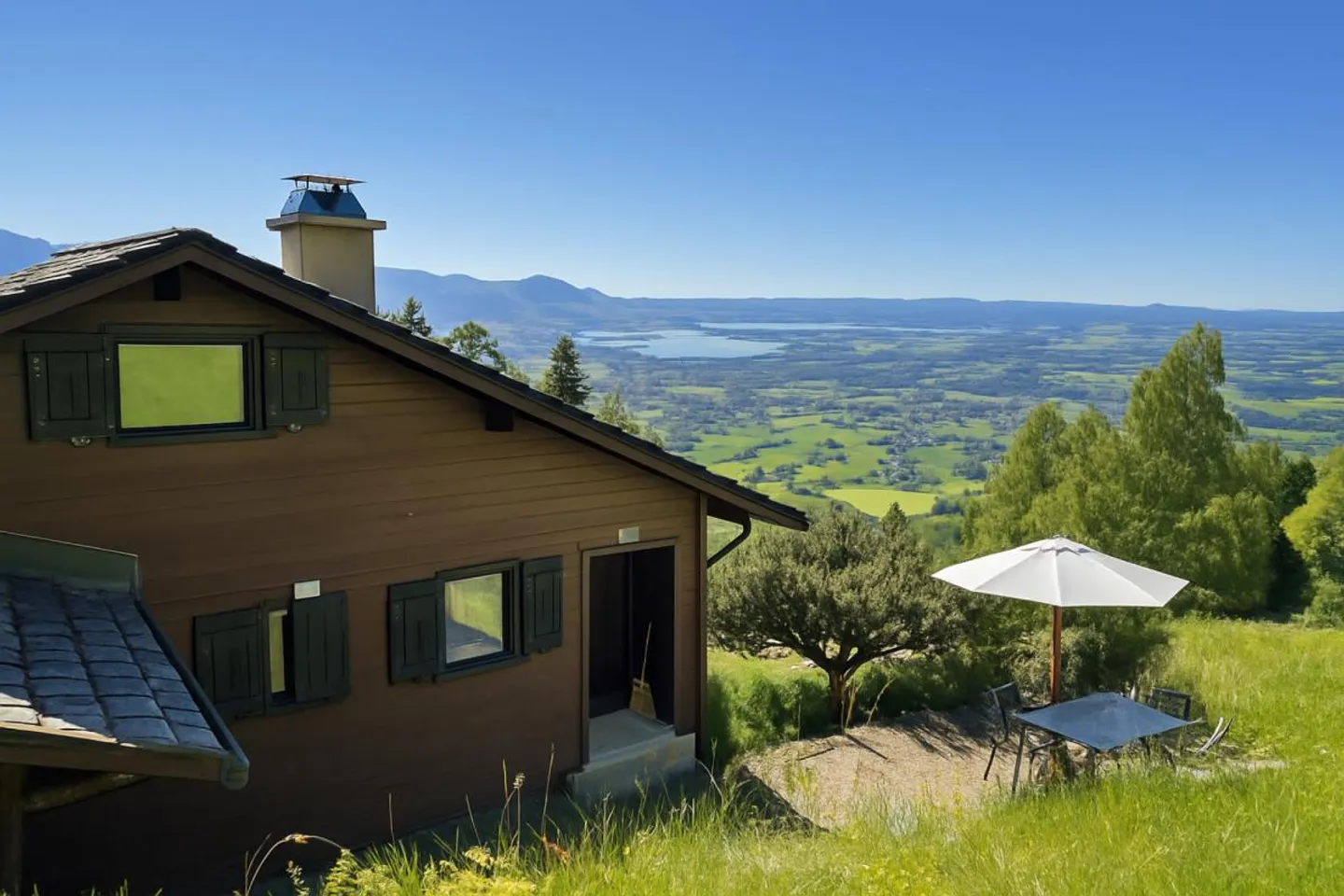 Il tuo paradiso personale: Casa vacanze con vista mozzafiato sul lago e sulle montagne - Foto 1 di 22