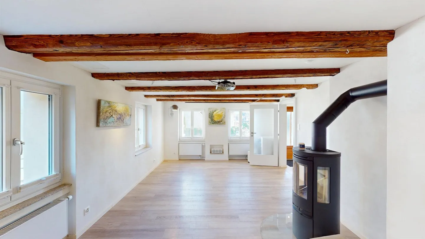 Elegant Living: Modern Meets Historical Charm 6.5 Rooms Freedom for Versatile Use - Photo 3 of 13