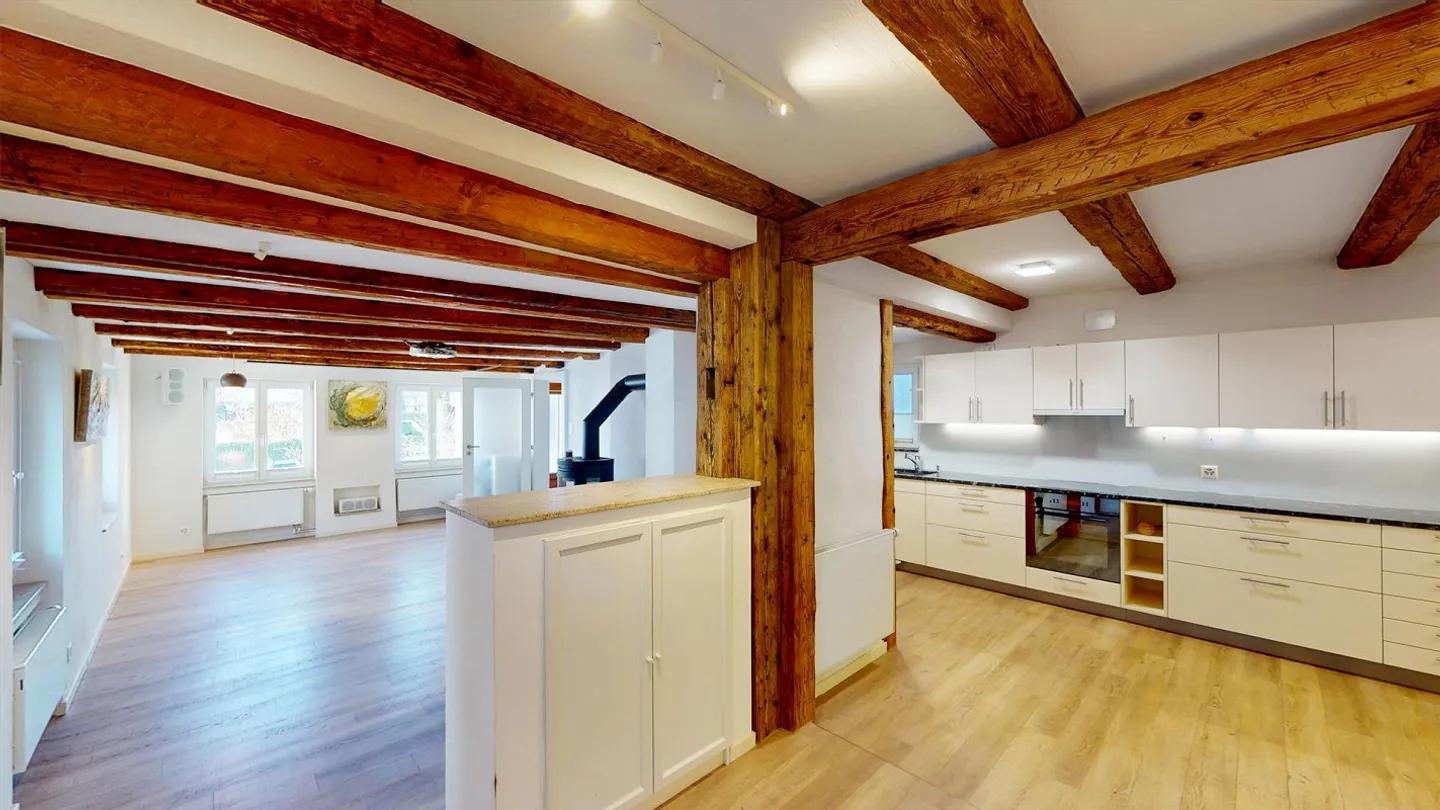 Elegant Living: Modern Meets Historical Charm 6.5 Rooms Freedom for Versatile Use - Photo 4 of 13