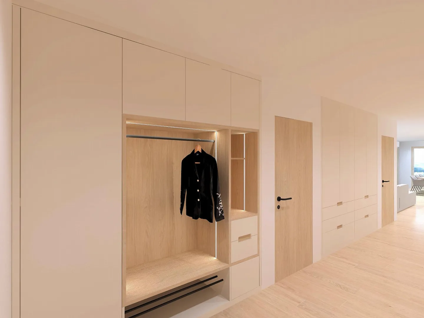 Exclusive living experience with a view: 5.5-room penthouse apartment - Photo 5 of 8