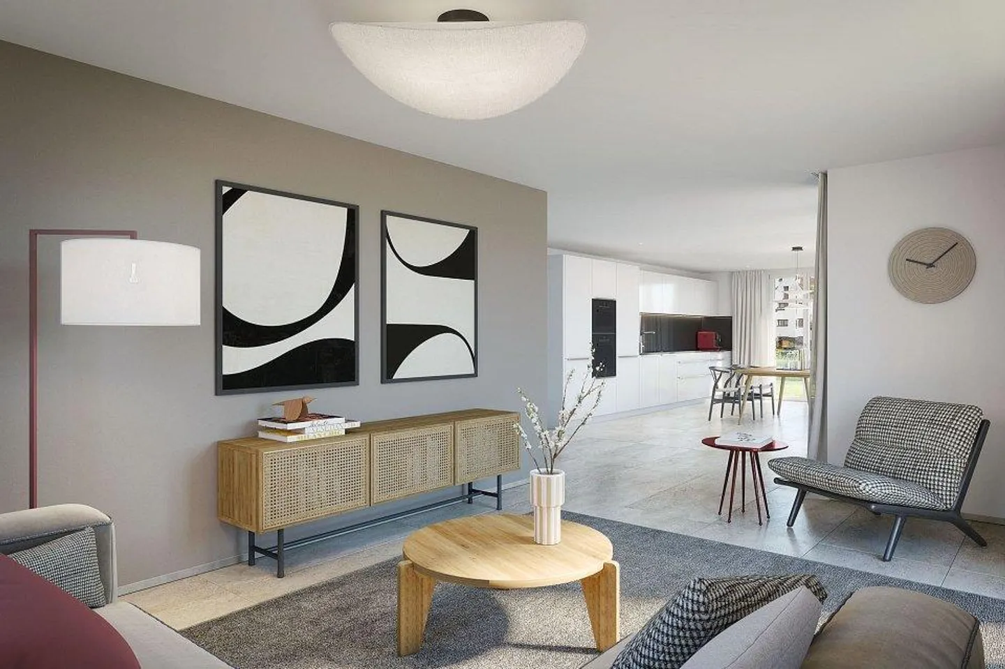 "Dorfperle" in centro: Attraente attico di 3,5 locali con design interno personalizzato - Foto 9 di 13