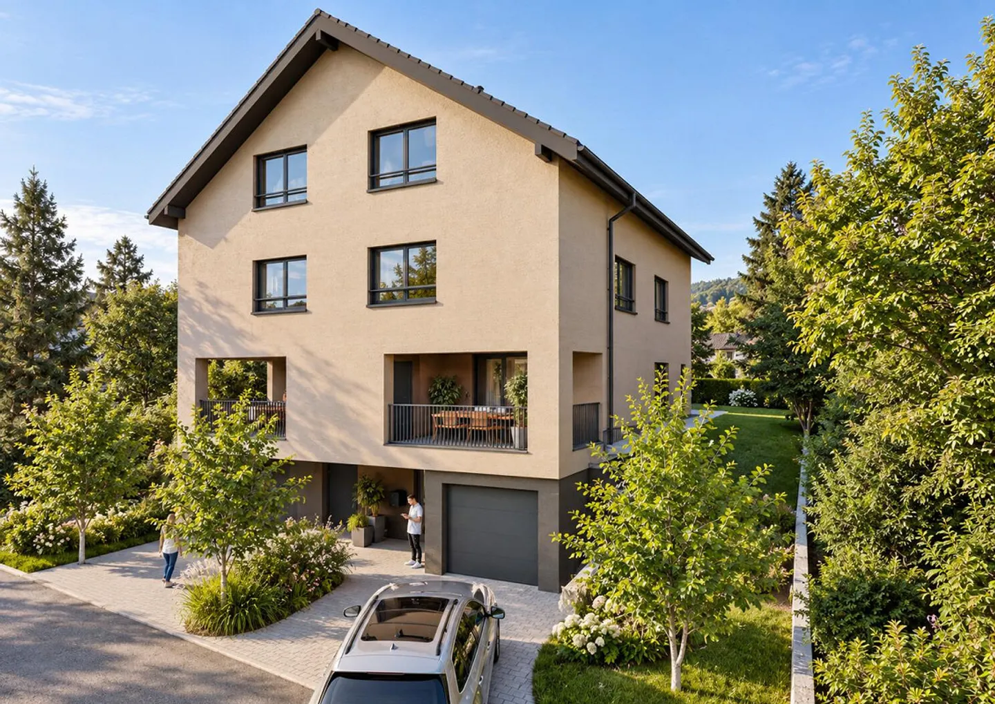 Nuova costruzione Umiken - Casa familiare doppia - Foto 1 di 7